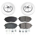 Power Stop 18-19 Toyota C-HR Front Z17 Evolution Geomet Coated Brake Kit