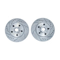 Power Stop 84-86 Ford Mustang Front Evolution Drilled & Slotted Rotors - Pair