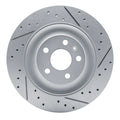 R1 16-26 Polestar Polestar 2 Rear Right Drilled & Slotted Geoperformance Rotor