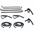 LH AND RH BELT CHANNEL SEAL KIT; FORD FSERIES/FULL SIZE PICKUP 7172