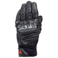Dainese Carbon 4 Short Leather Gloves Black/Black - Large