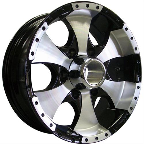 The Wheel Group black auto part