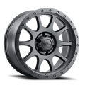 17X9 6-135 +01MM SATIN BLACK WITH S