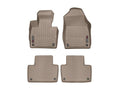 WeatherTech Tan Front and Rear Floorliners Fits 2025 MINI 4518931-459502