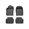 WeatherTech 14+ Ford Fiesta Front and Rear Floorliners - Black