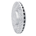 DFC 14-19 Fiat 500L Front Left Drilled & Slotted Geoperformance Rotor