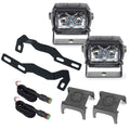 Oracle 16-23 Toyota Tacoma (3rd Gen) A-Pillar Hood Mount Brackets w/ VEGA Series 2 Spotlights