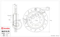 Brembo 06-13 BMW X5 Xdrive Rear TY3 Sport Disc Rotor - 345X24