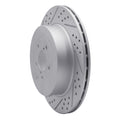 DFC 03-04 Subaru Impreza Rear Left Drilled & Slotted Geoperformance Rotor
