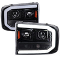 PROJECTOR HEADLIGHTS-GLOSSY BLACK H