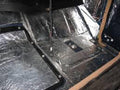 FIREWALL CUSTOM INSULATION KIT POLYMER BLACK BACKING SILVER