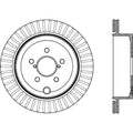 StopTech Drilled Sport Brake Rotor