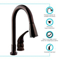 PULLDOWN RV KITCHEN FAUCET VENETIAN BRONZE
