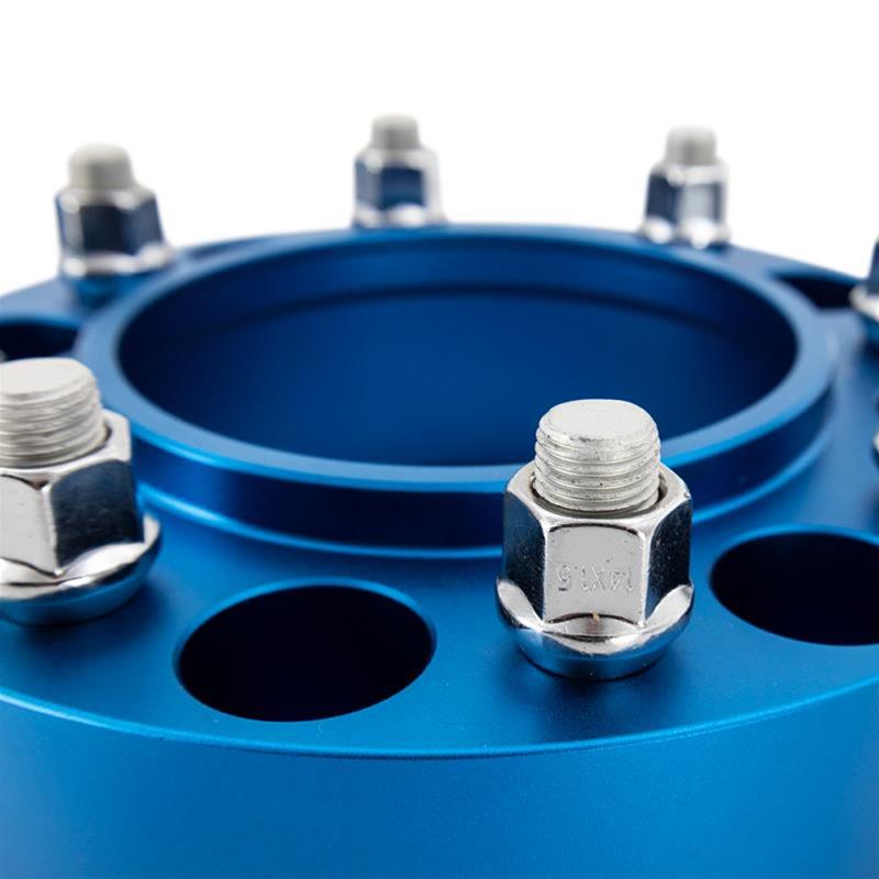 Borne Off-Road Wheel Spacers - 6x139.7 - 78.1 - 38.1mm - M14x1.5 - Blue