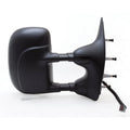0912 FORD ECONOLINE RH POWER FOLDAWAY OE MIRROR TEXTURED BLACK EXTENDABLE TOWIN