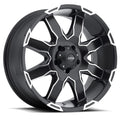 225 17X8 6-5.5BLACK