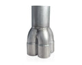 Stainless Works 2in Four-Way Short Merge Collector