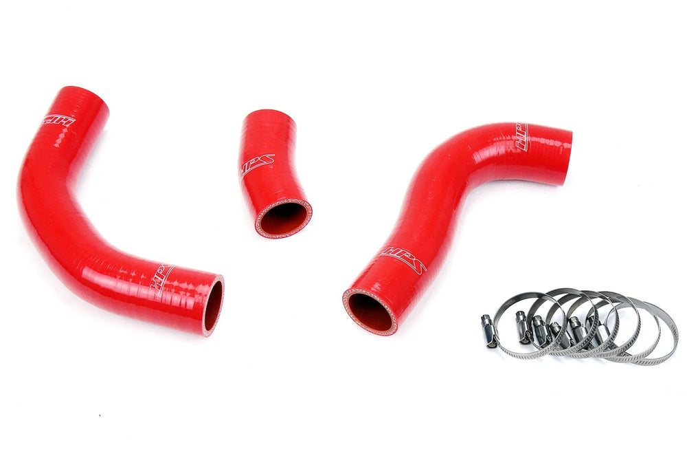 HPS Performance Reinforced Red Silicone Radiator Hose Kit Coolant for Toyota 88-90 Land Cruiser FJ62 4.0L I6