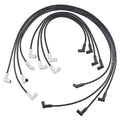 Spark Plug Wire Set Chevy Small Block With Hei 75-86 Wires Under Valve Cover Custom Fit Extreme Heat Ceramic Boot Spark Plug Wire Set ACCEL