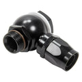 Fragola -16AN Straight Banjo Hose End - Black