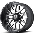 GRENADE 16x7 5x160.00 SATIN BLACK W/ MACHINED FACE (42 mm)