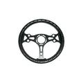 13in Black Alum. Dished Steering Wheel