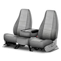 OE30 FRONT BUCKET HIGH BACK DARK & LIGHT GRAY SEATS INC. HERITAGE SERIES