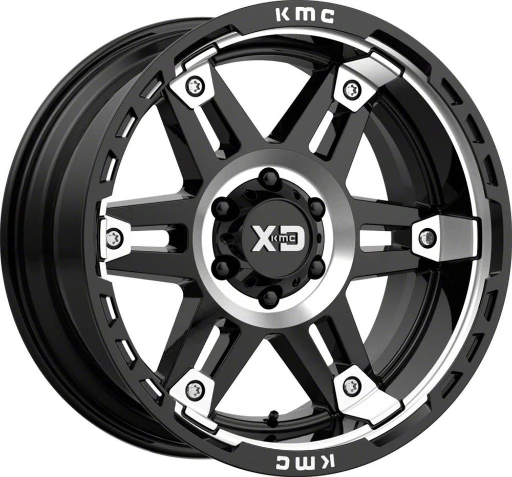 XD840 17X8 6X5.5 G-BLK MACH 18MM