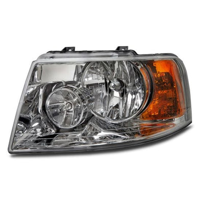 CAPA FD EXPEDITION 0306 HEADLIGHT ASSY CROM W/O OFF ROAD PKG LH