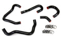 HPS Performance Black Reinforced Silicone Heater Hose Kit for Honda 00-05 S2000
