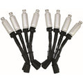 Moroso GM LS Ignition Wire Set - Ultra 40 - Sleeved - Coil-On - 8in Wire - Black
