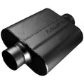40 Series Delta Force Race Muffler 40 Series Race Muffler 409SS 2.50 Center In 2.50 Center Out -Aggressive Sound Flowmaster