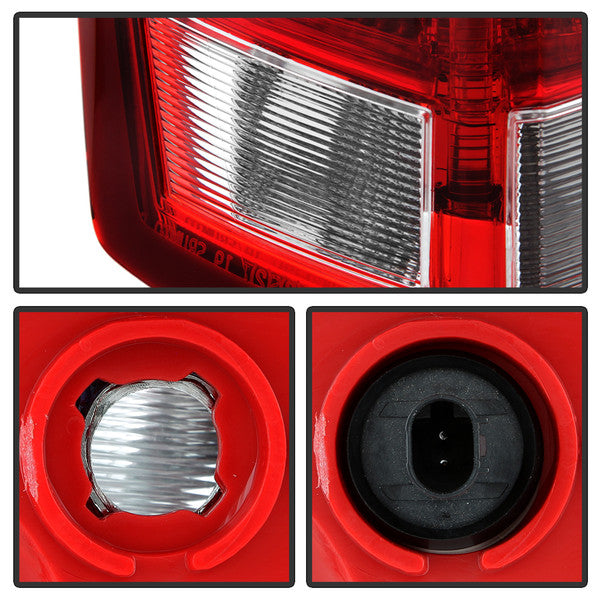 xTune 10-16 Cadillac SRX LED OE Tail Lights - Left (ALT-JH-CASRX10-LED-L)