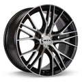 VERTEX 16X7 5X114.3 ET40 C73.1 BLACK MACHINED