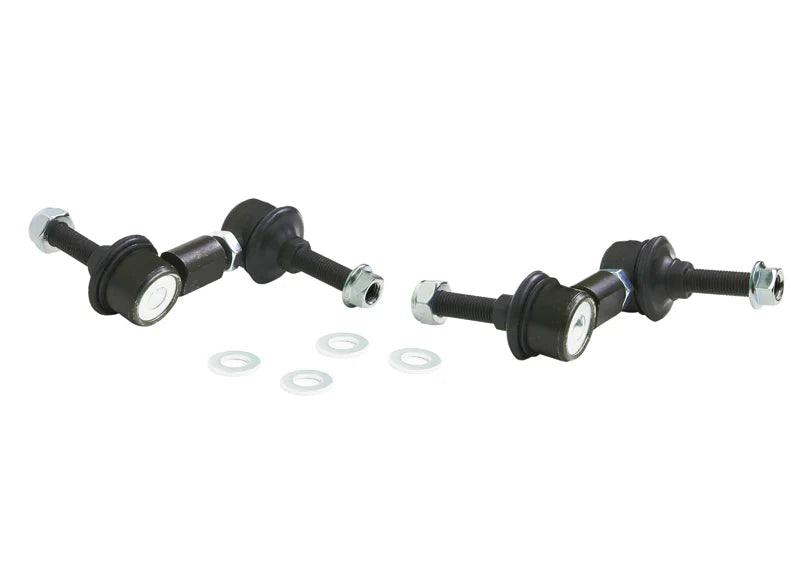 UNIVERSAL ADJ SWAY BAR LINK SET 6080MM LENGTH 10MM STUDS GOLD ANODIZED