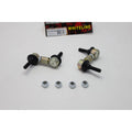 UNIVERSAL ADJ SWAY BAR LINK SET 6080MM LENGTH 10MM STUDS GOLD ANODIZED