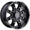 LEVEL 8 SLINGSHOT 17X8.5 6/139.7 ET