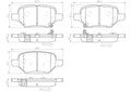 Brembo OE 18-21 Buick Encore/Chevrolet Trax Rear Disc Brake Kit
