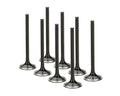 Supertech Honda B18A/B18B Black Nitrided Exhaust Valve - +0.5mm Oversize - Set of 8