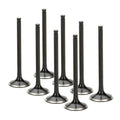 Supertech Honda B16A/B17A/B18C Black Nitrided Exhaust Valve - Set of 8