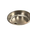 CAN ROUND MATTE SINK