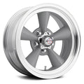 AMERICAN RACING VINTAGE VN309 15X5 5X4.5 SLV MACH-LP -6MM - VN3095565