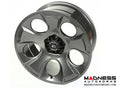 BLACK STEEL WHEEL HUB 17X9 0717 JEEP WRANGLER
