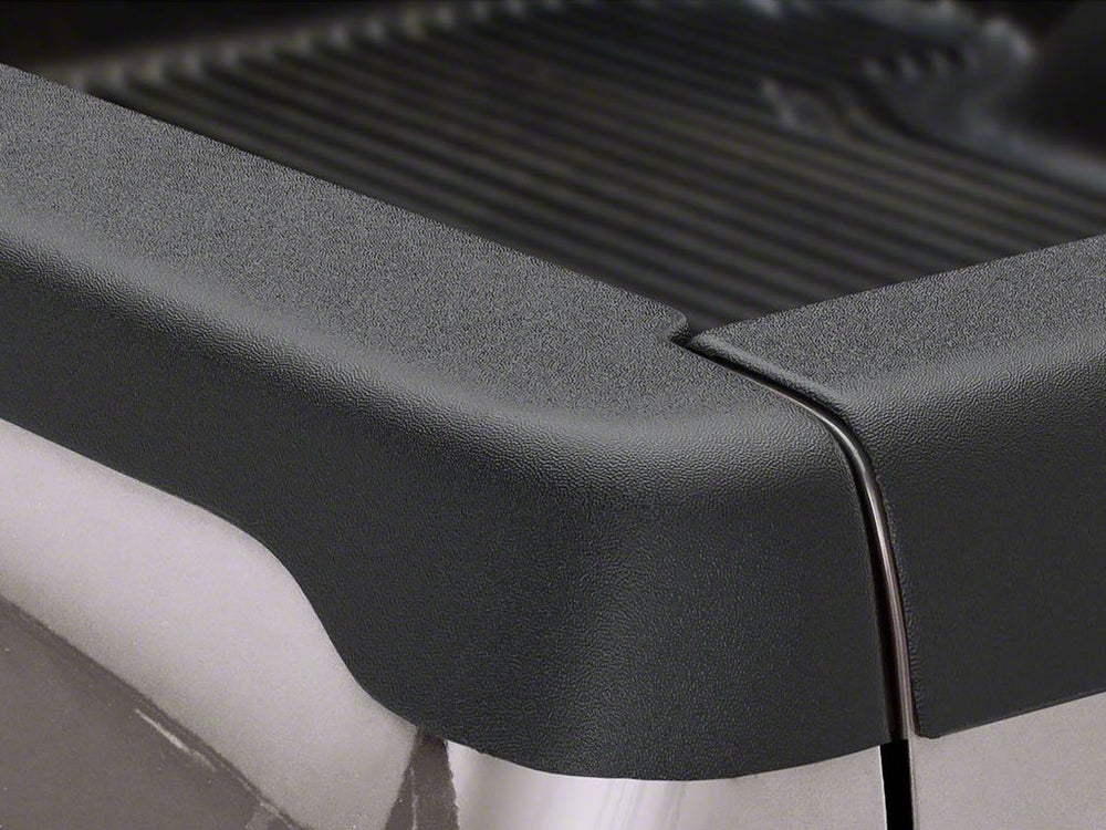 9906 SILVERADO 1500 (EX FLARESIDE) BED RAIL CAPS SMOOTHBACK BLACK