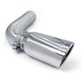 1419 GM 6.6L DURAMAX EXHAUST TIP SS 4IN ID W/ 4IN PIPE BLACK