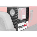 Body Armor Kit, Rear Quarter Panel; 07-18 Jeep Wrangler JK, 2 Door