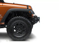 ~(18.6 lbs. 10X1X1)~ XHD Bumper Tubular End Kit Front Black 07-18 Wrangler JK JKU