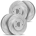 DFC 95-03 BMW 750Il Rear Right Drilled & Slotted Geoperformance Rotor