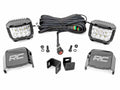 Rough Country LED Light Kit Ditch Mount 3 OSRAM Wide Toyota Tundra 2WD 4WD (22-26) 71075