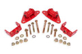 BMR Suspension 14-19 Chevrolet Corvette Motor Mount Kit - Red
